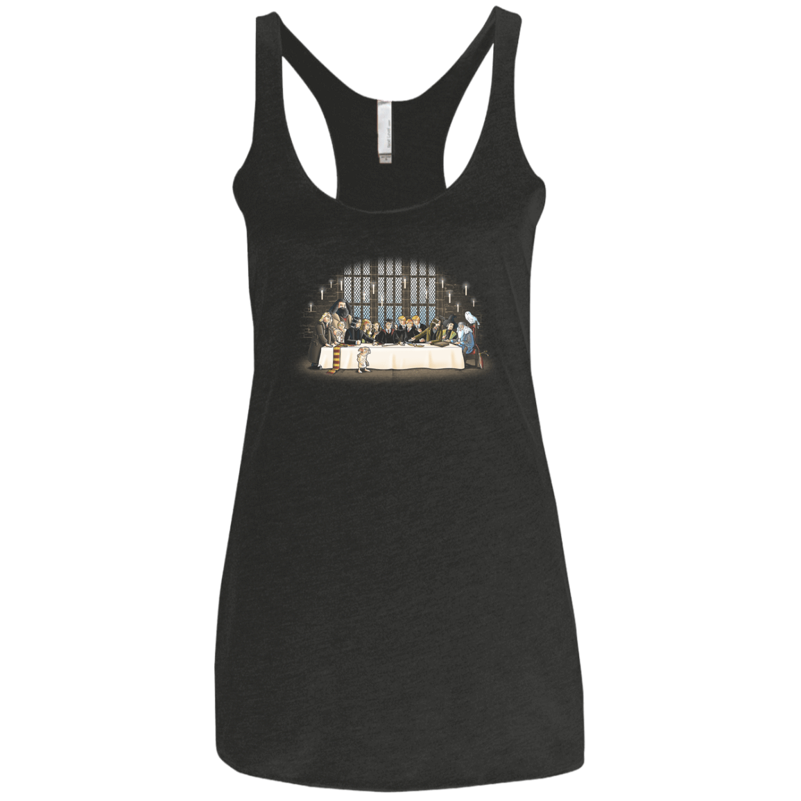 T-Shirts Vintage Black / X-Small Great Hall Dinner Women's Triblend Racerback Tank