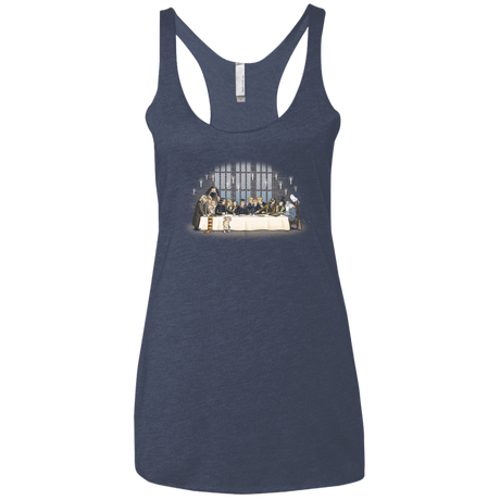T-Shirts Vintage Navy / X-Small Great Hall Dinner Women's Triblend Racerback Tank