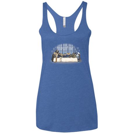 T-Shirts Vintage Royal / X-Small Great Hall Dinner Women's Triblend Racerback Tank
