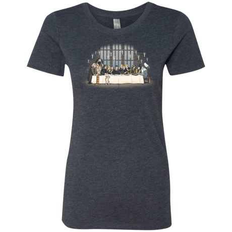 T-Shirts Vintage Navy / S Great Hall Dinner Women's Triblend T-Shirt