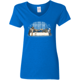 T-Shirts Royal / S Great Hall Dinner Women's V-Neck T-Shirt