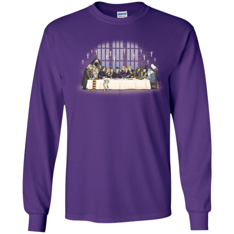 T-Shirts Purple / YS Great Hall Dinner Youth Long Sleeve T-Shirt