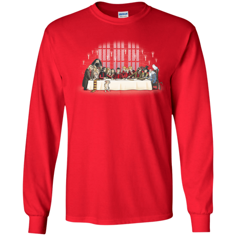 T-Shirts Red / YS Great Hall Dinner Youth Long Sleeve T-Shirt