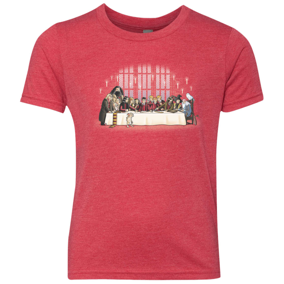 T-Shirts Vintage Red / YXS Great Hall Dinner Youth Triblend T-Shirt