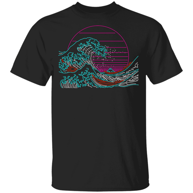 T-Shirts Black / YXS Great Neon Wave Youth T-Shirt