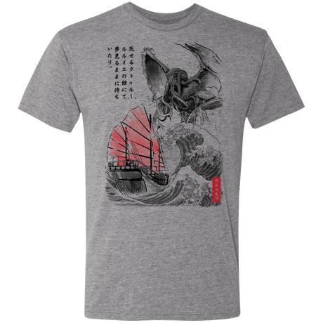 T-Shirts Premium Heather / S Great old One in Japan Men's Triblend T-Shirt