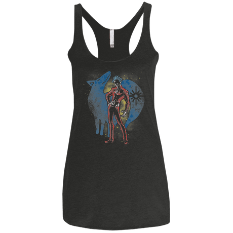 T-Shirts Vintage Black / X-Small Greed Hero Women's Triblend Racerback Tank
