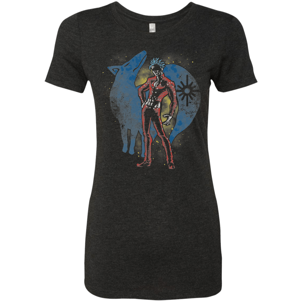 T-Shirts Vintage Black / S Greed Hero Women's Triblend T-Shirt