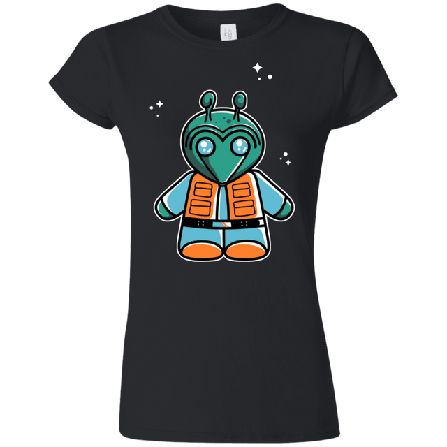 T-Shirts Black / S Greedo Cute Junior Slimmer-Fit T-Shirt