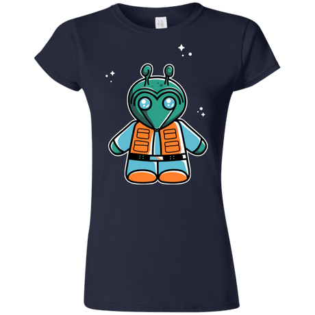 T-Shirts Navy / S Greedo Cute Junior Slimmer-Fit T-Shirt