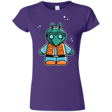 T-Shirts Purple / S Greedo Cute Junior Slimmer-Fit T-Shirt