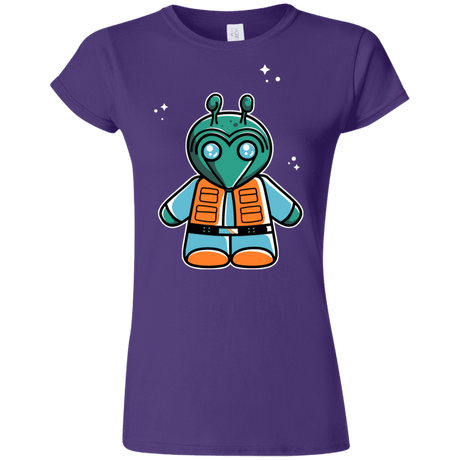 T-Shirts Purple / S Greedo Cute Junior Slimmer-Fit T-Shirt