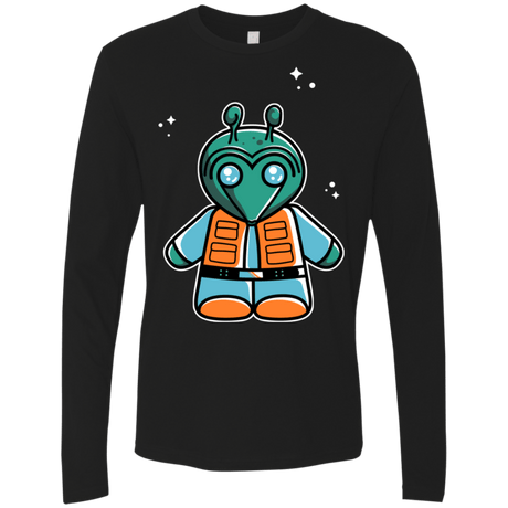 T-Shirts Black / S Greedo Cute Men's Premium Long Sleeve