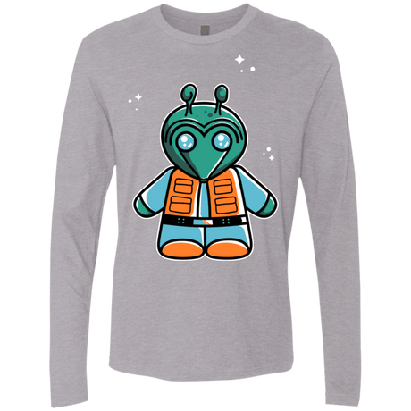 T-Shirts Heather Grey / S Greedo Cute Men's Premium Long Sleeve
