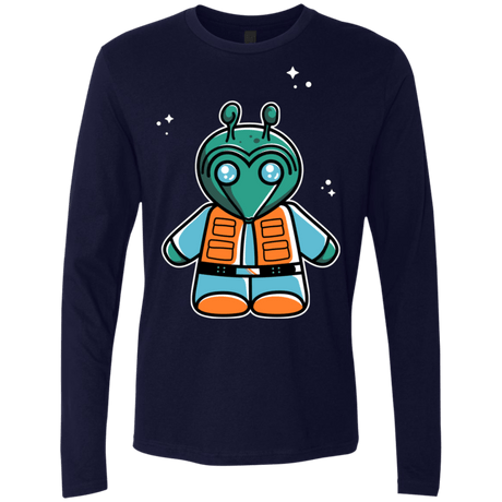 T-Shirts Midnight Navy / S Greedo Cute Men's Premium Long Sleeve