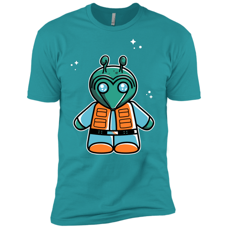 T-Shirts Tahiti Blue / X-Small Greedo Cute Men's Premium T-Shirt