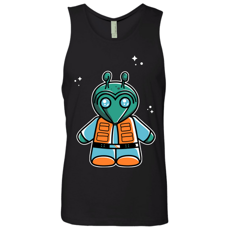 T-Shirts Black / S Greedo Cute Men's Premium Tank Top