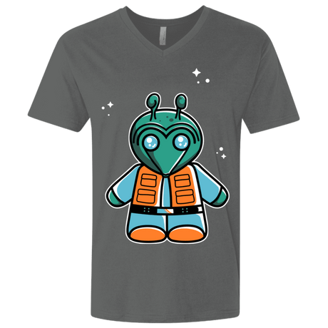 T-Shirts Heavy Metal / X-Small Greedo Cute Men's Premium V-Neck