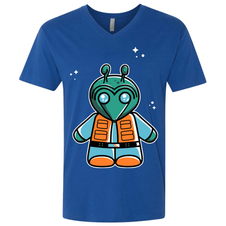 T-Shirts Royal / X-Small Greedo Cute Men's Premium V-Neck