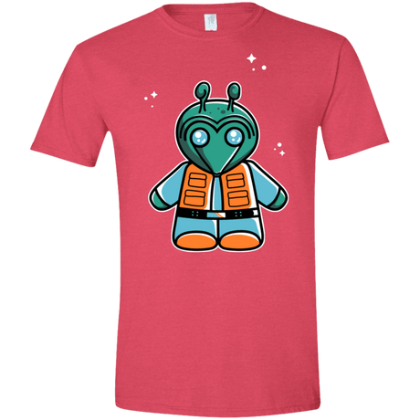 T-Shirts Heather Red / S Greedo Cute Men's Semi-Fitted Softstyle