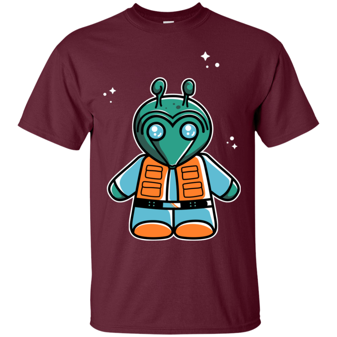 T-Shirts Maroon / S Greedo Cute T-Shirt