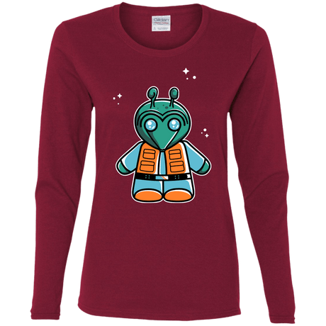 T-Shirts Cardinal / S Greedo Cute Women's Long Sleeve T-Shirt