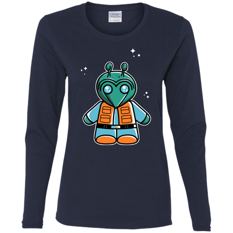 T-Shirts Navy / S Greedo Cute Women's Long Sleeve T-Shirt