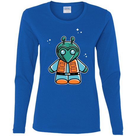 T-Shirts Royal / S Greedo Cute Women's Long Sleeve T-Shirt