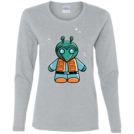 T-Shirts Sport Grey / S Greedo Cute Women's Long Sleeve T-Shirt