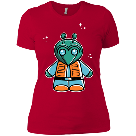 T-Shirts Red / X-Small Greedo Cute Women's Premium T-Shirt
