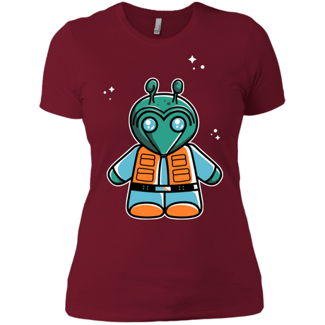 T-Shirts Scarlet / X-Small Greedo Cute Women's Premium T-Shirt