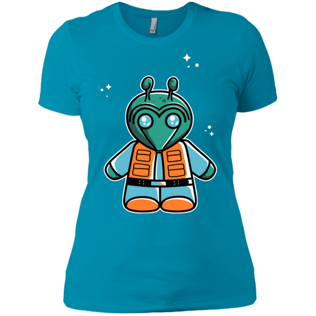 T-Shirts Turquoise / X-Small Greedo Cute Women's Premium T-Shirt