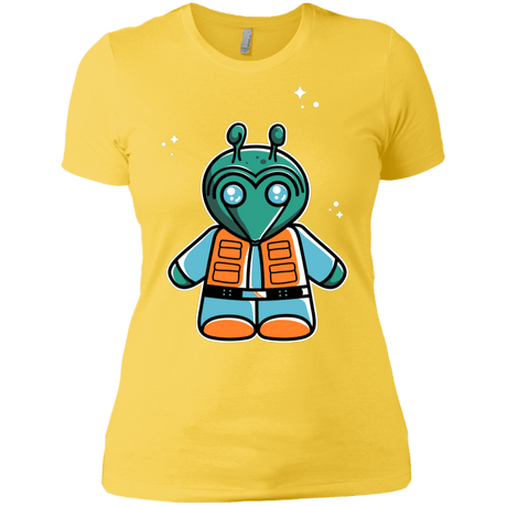 T-Shirts Vibrant Yellow / X-Small Greedo Cute Women's Premium T-Shirt