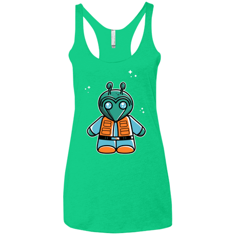 T-Shirts Envy / X-Small Greedo Cute Women's Triblend Racerback Tank