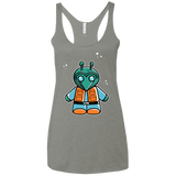 T-Shirts Venetian Grey / X-Small Greedo Cute Women's Triblend Racerback Tank