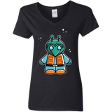 T-Shirts Black / S Greedo Cute Women's V-Neck T-Shirt