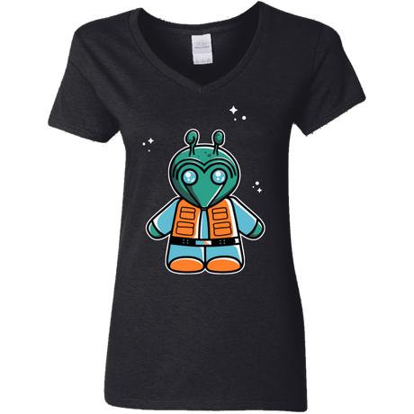 T-Shirts Black / S Greedo Cute Women's V-Neck T-Shirt