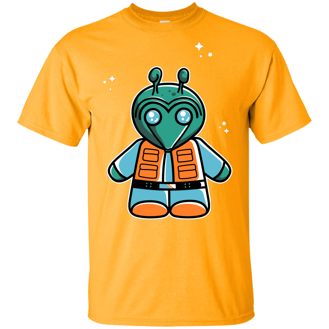 T-Shirts Gold / YXS Greedo Cute Youth T-Shirt