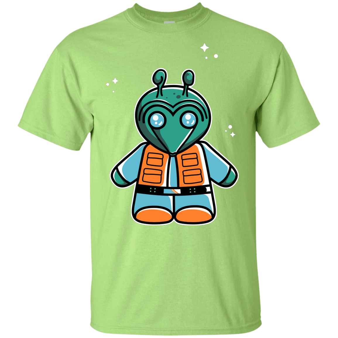 T-Shirts Mint Green / YXS Greedo Cute Youth T-Shirt