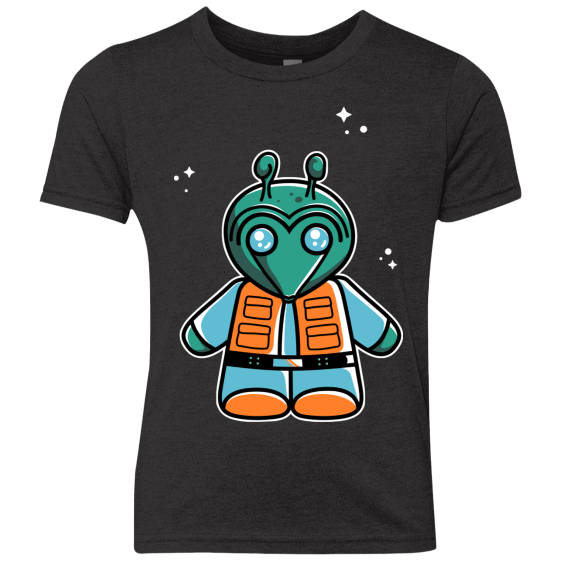 T-Shirts Vintage Black / YXS Greedo Cute Youth Triblend T-Shirt