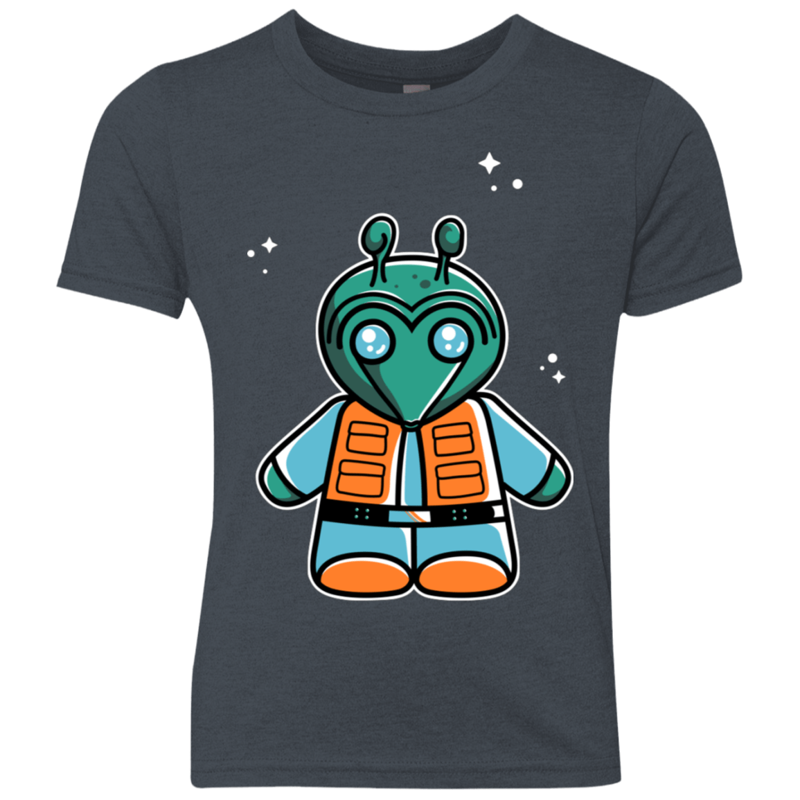 T-Shirts Vintage Navy / YXS Greedo Cute Youth Triblend T-Shirt