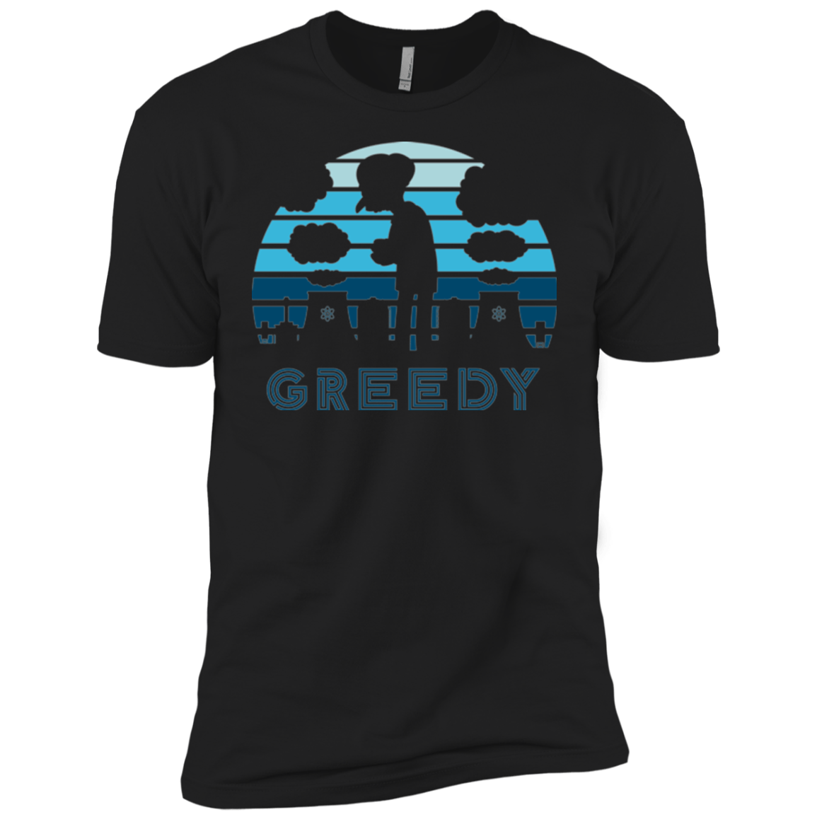 Greedy Sun Set Boys Premium T-Shirt