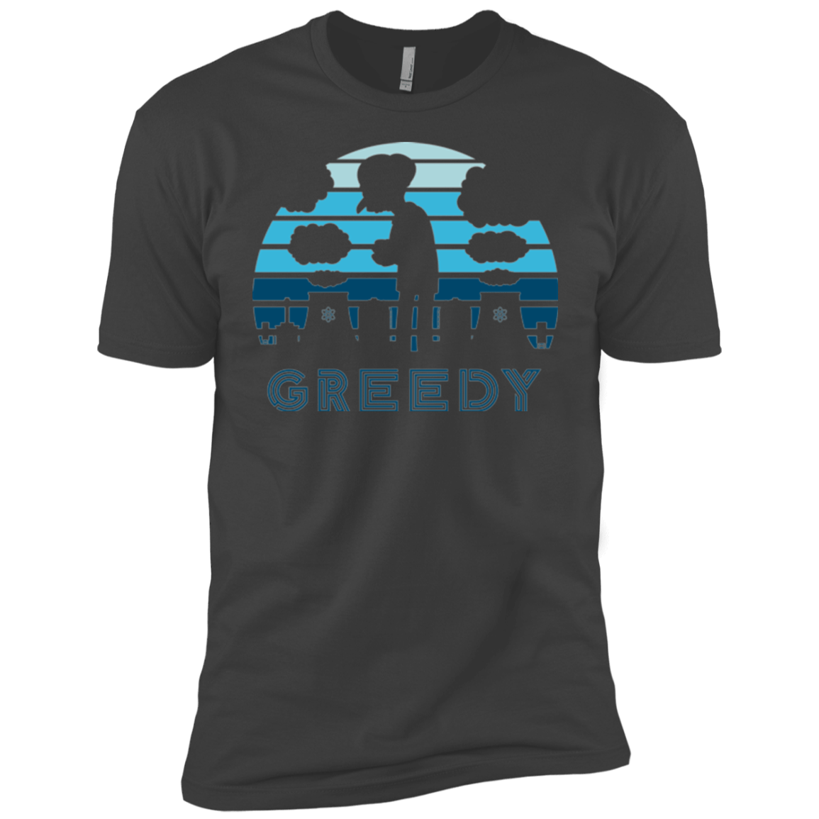 Greedy Sun Set Boys Premium T-Shirt