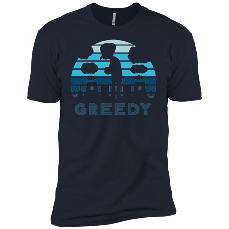 T-Shirts Midnight Navy / YXS Greedy Sun Set Boys Premium T-Shirt