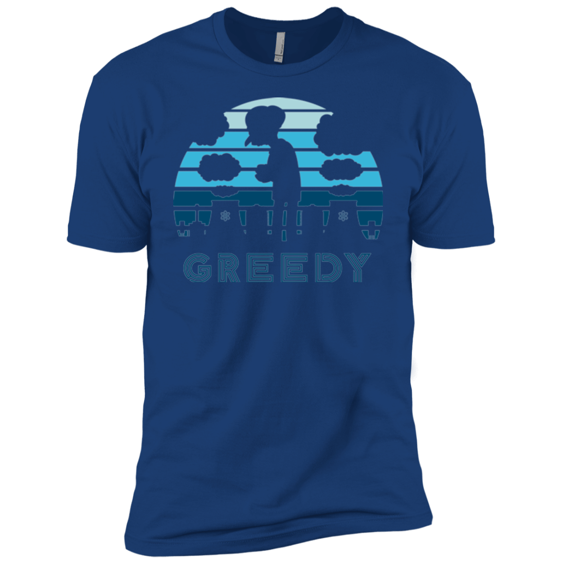 T-Shirts Royal / YXS Greedy Sun Set Boys Premium T-Shirt