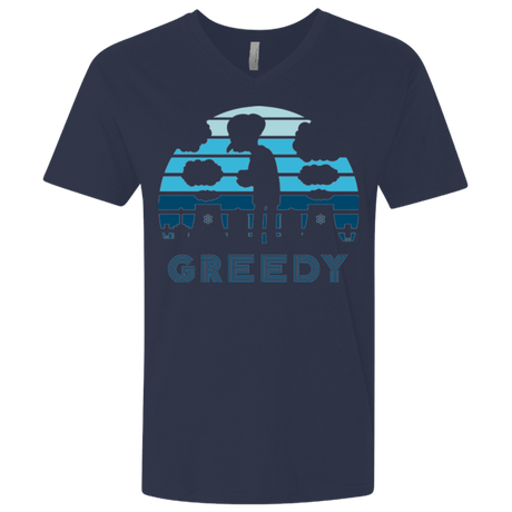 Greedy Sun Set Men's Premium V-Neck