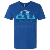 Greedy Sun Set Men's Premium V-Neck