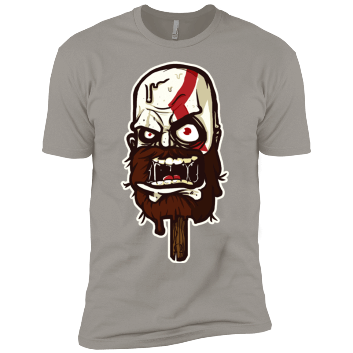 T-Shirts Light Grey / YXS Greek Ice Cream Boys Premium T-Shirt