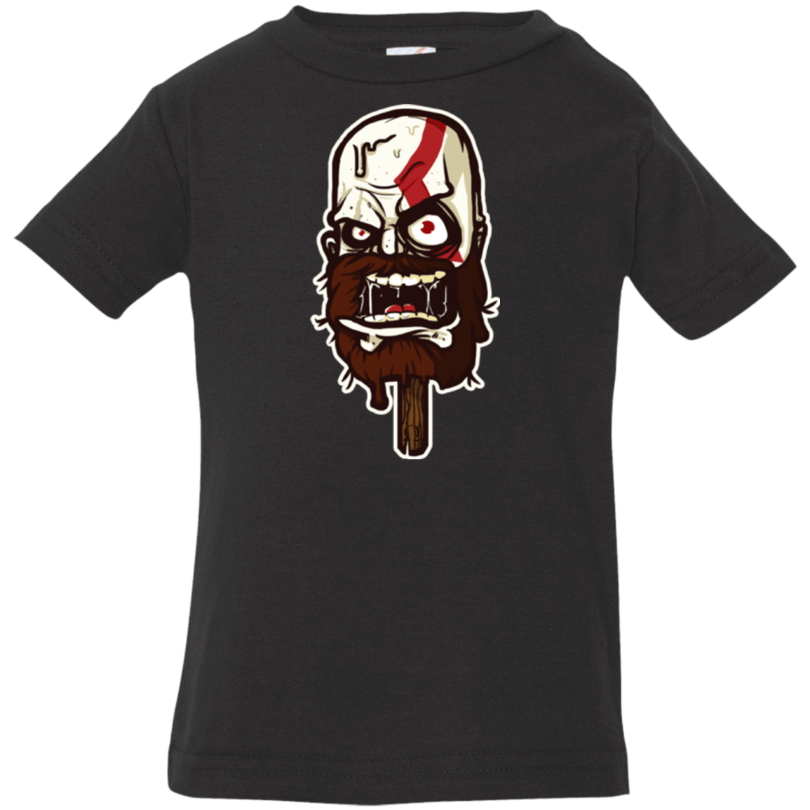 T-Shirts Black / 6 Months Greek Ice Cream Infant Premium T-Shirt