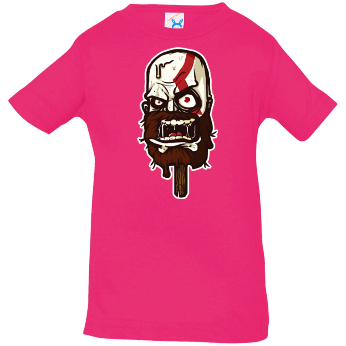 T-Shirts Hot Pink / 6 Months Greek Ice Cream Infant Premium T-Shirt